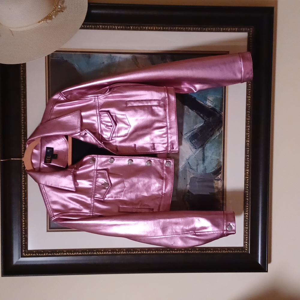 Dollskill x dELiA's pink jacket